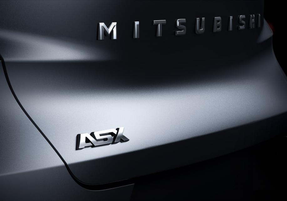 Afbeelding achterzijde nieuwe Mitsubishi ASX