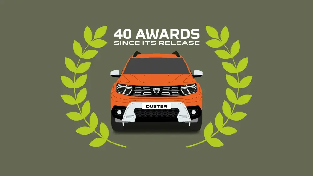 Dacia Duster 40 awards